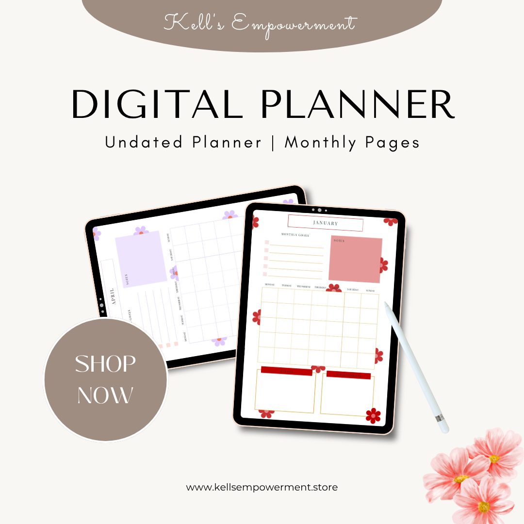 Monthly planner