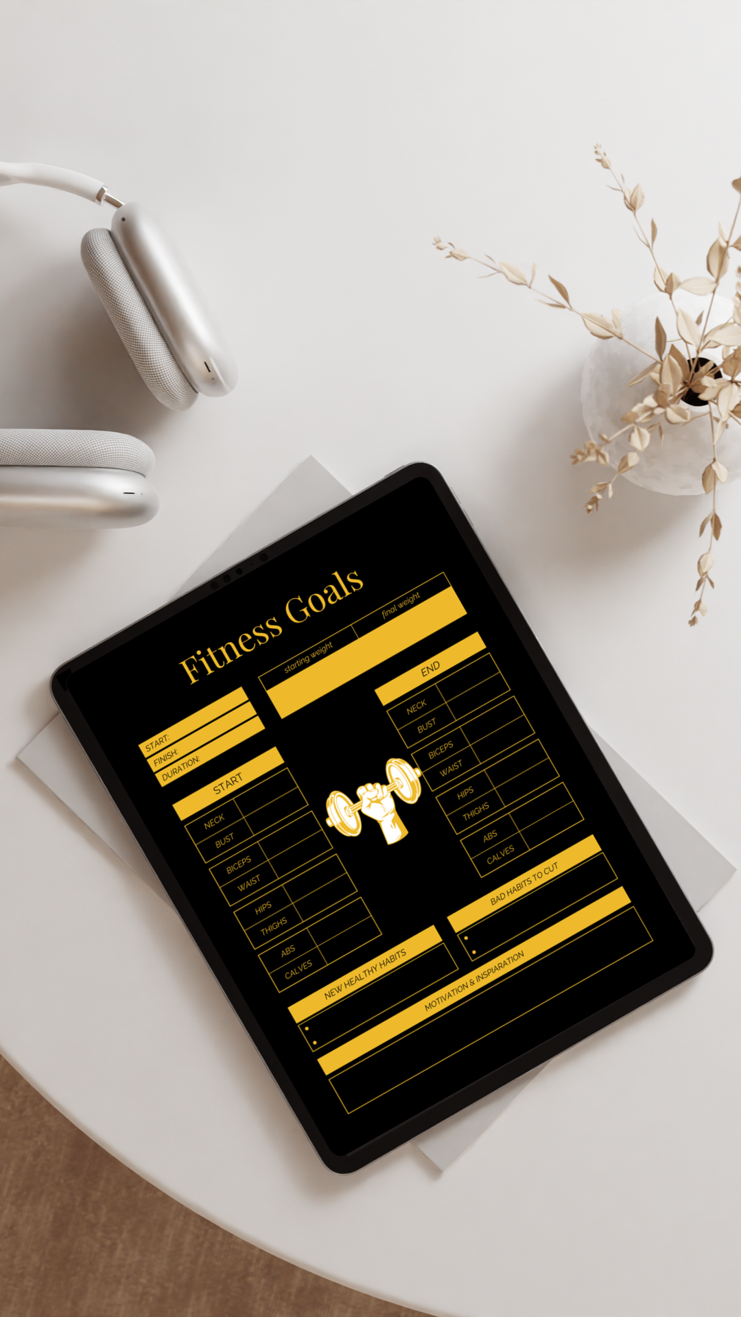 Fitness planner